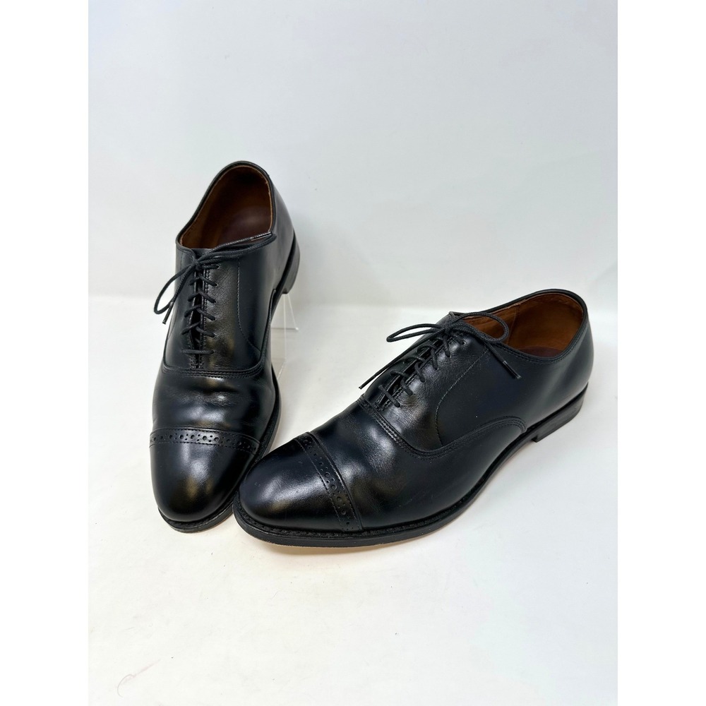 Allen Edmonds Fifth Avenue Cap Toe Oxford Dress Shoe Leather Black 10
